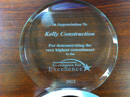 2012 KCK Schools Excellence Award